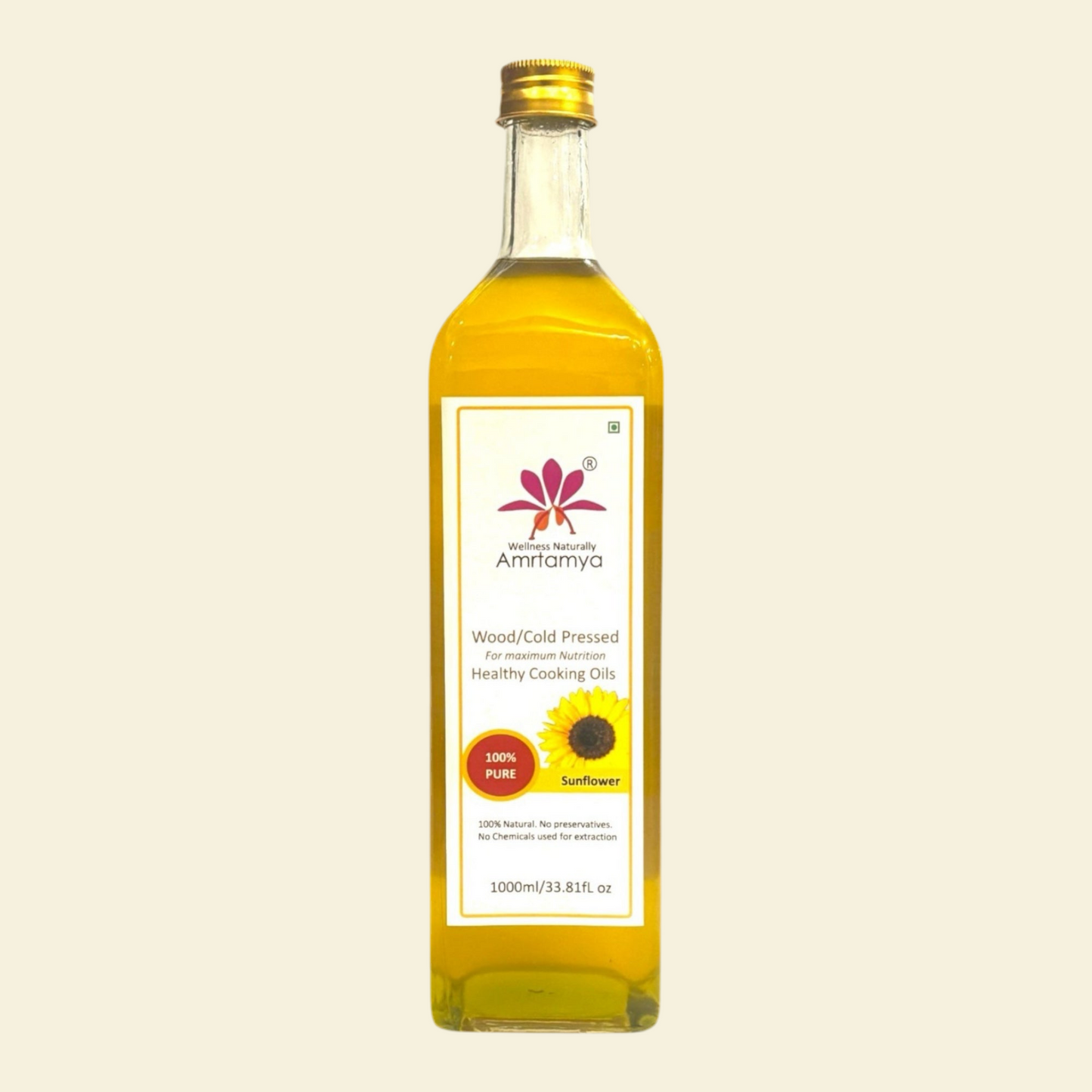 Wood Pressed Sunflower Oil