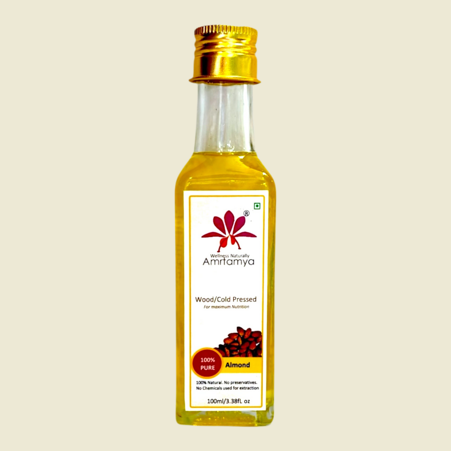 Wood Pressed Almond Oil