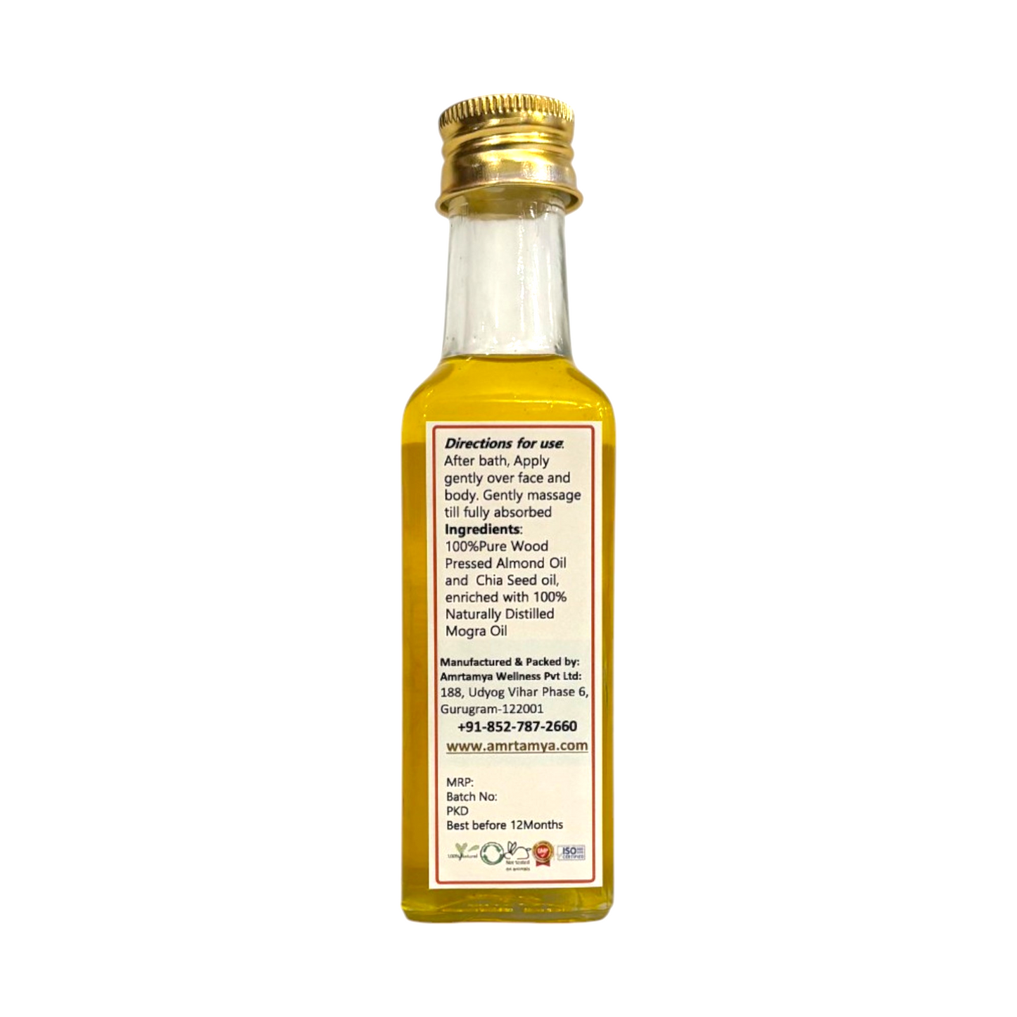 After-Bath Body Oil- Mogra
