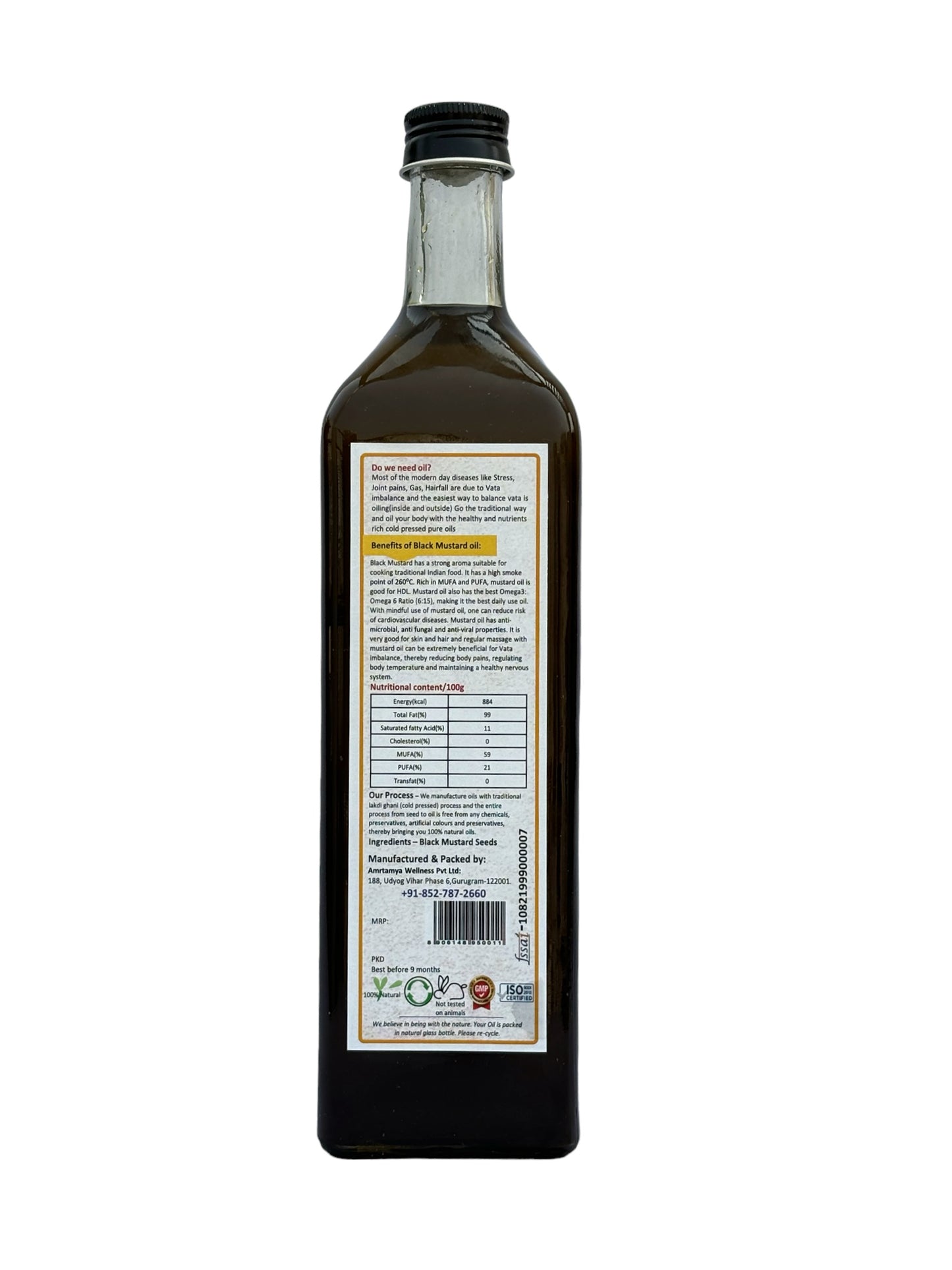 Wood Pressed Black Mustard
