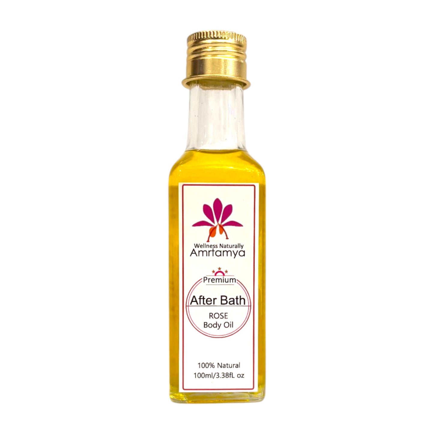 After Bath Body Oil- Rose