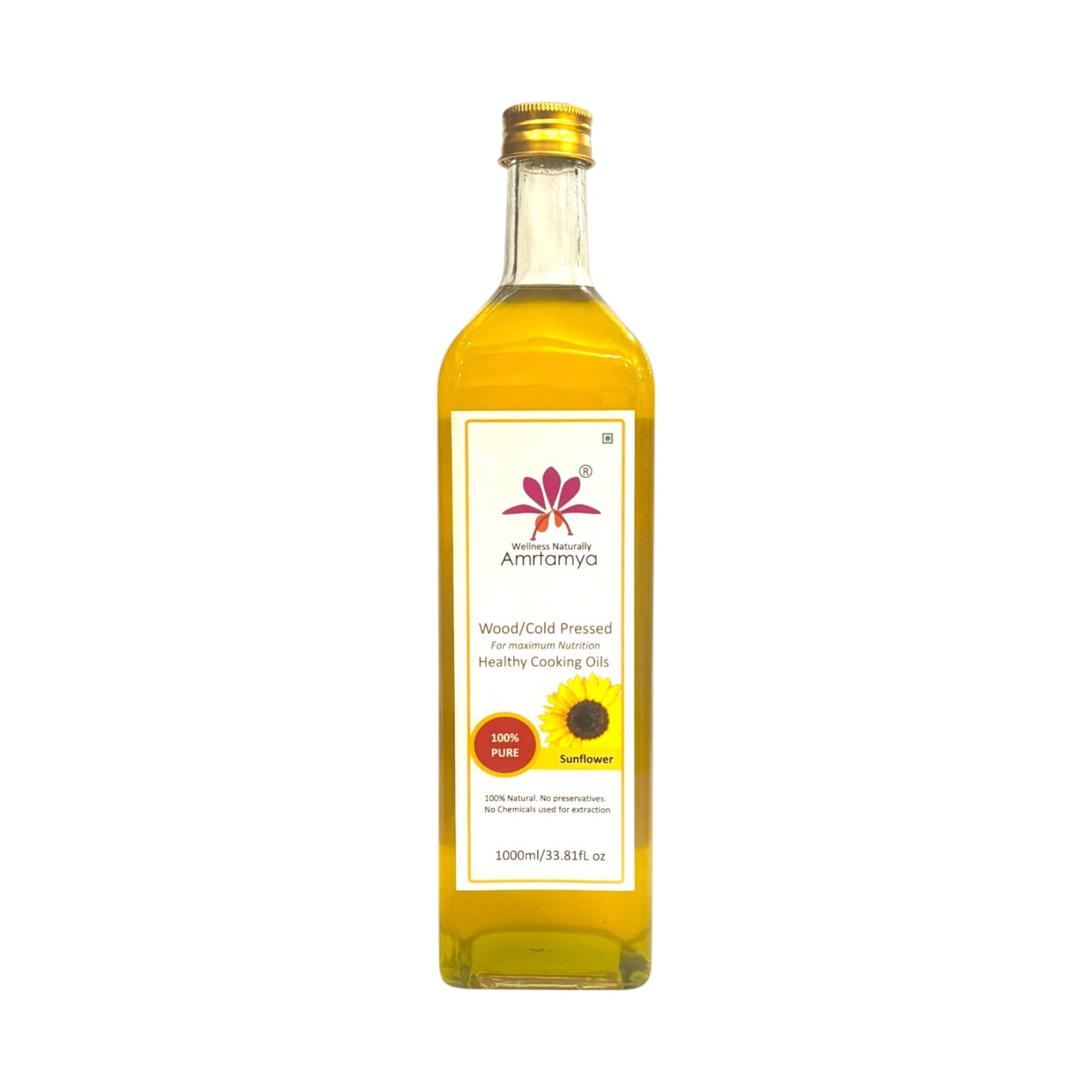 Wood Pressed Sunflower Oil