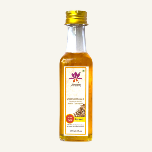 Wood Pressed Flaxseed Oil
