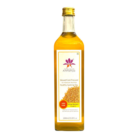 Wood Pressed Yellow Mustard - Pungent