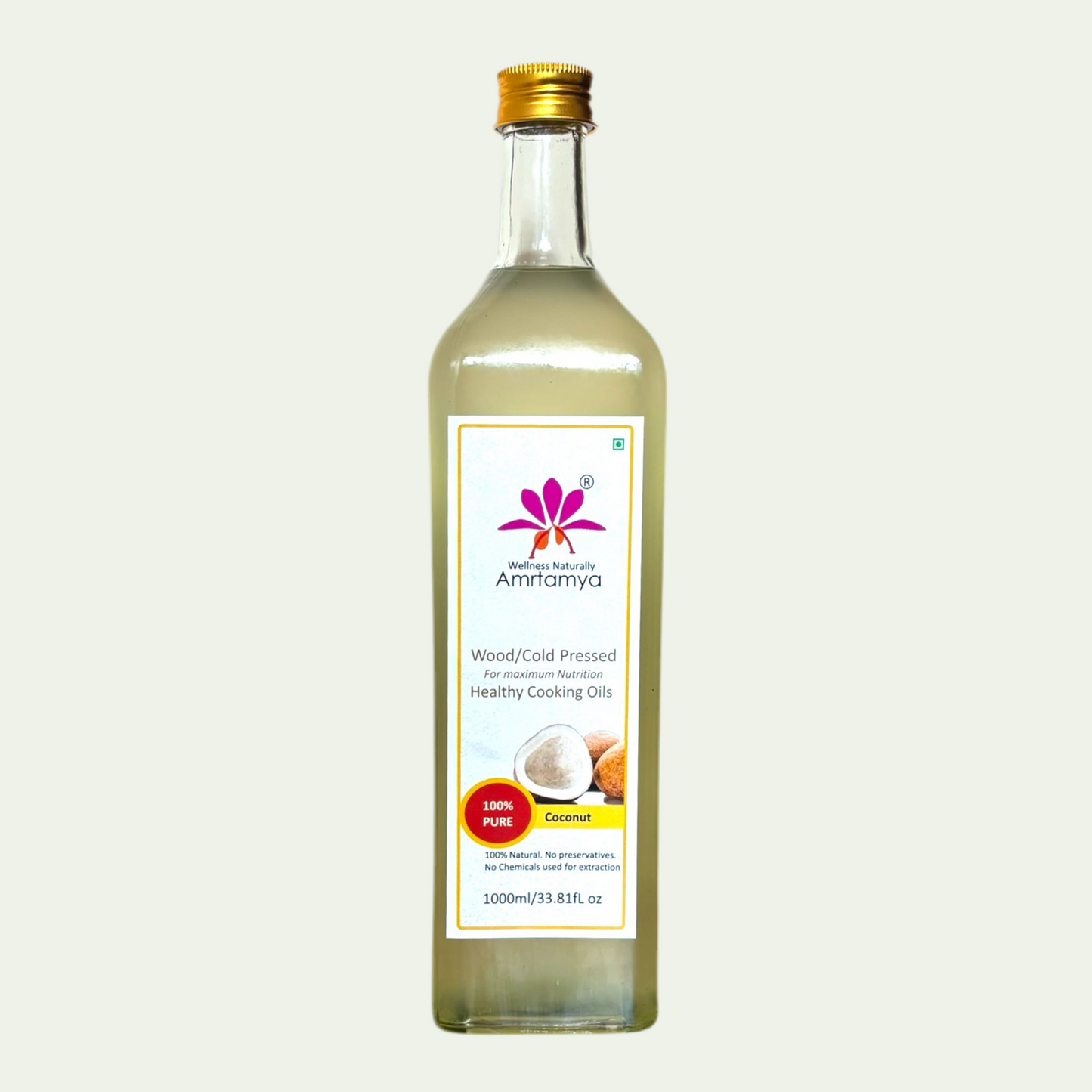 Wood Pressed Coconut Oil