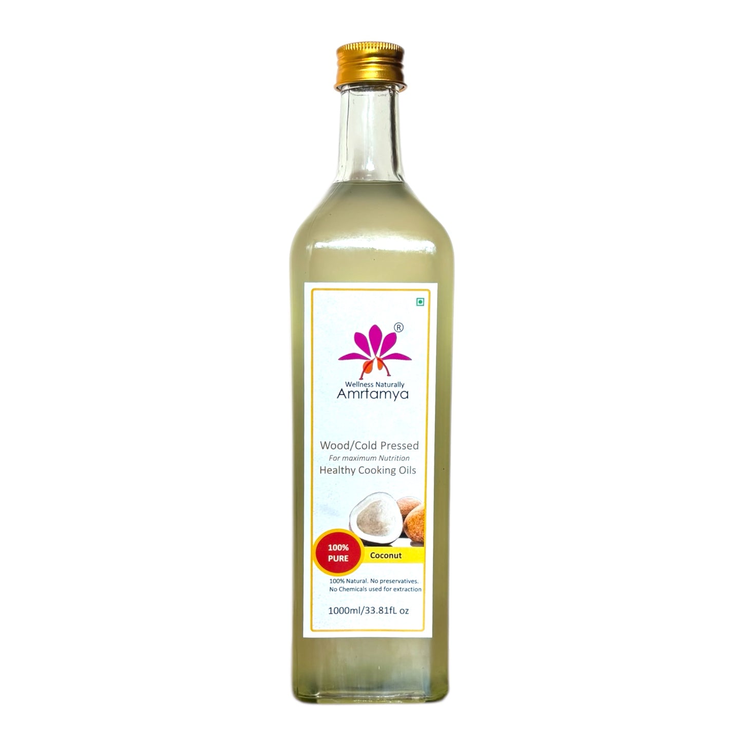Wood Pressed Coconut Oil
