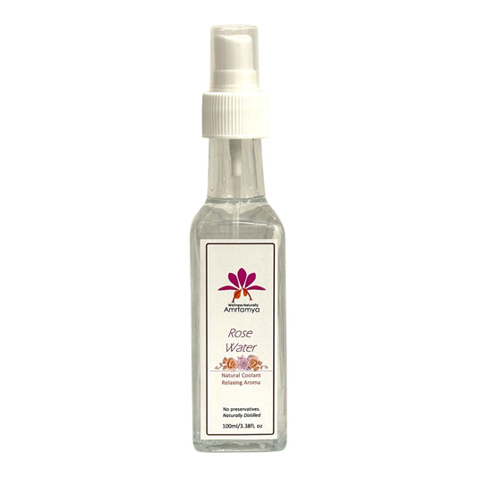 Rose Water (Distilled) - 100% Natural