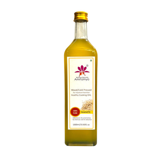 Wood Pressed White Sesame Oil