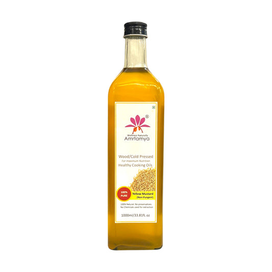 Wood Pressed Yellow Mustard - Non Pungent
